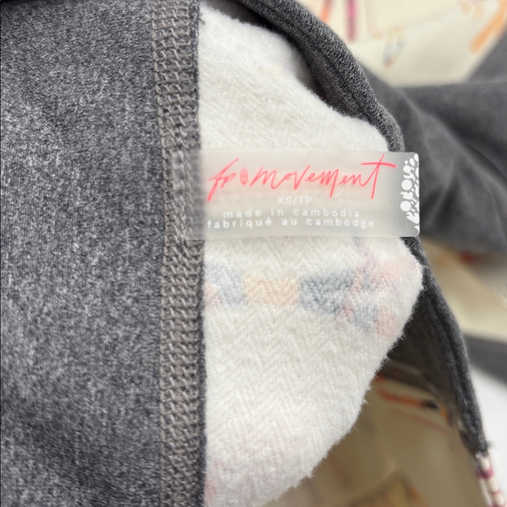 FP Movement You Know It Baselayer Legging in Tips Up Ivory Combo - Picture 5 of 7